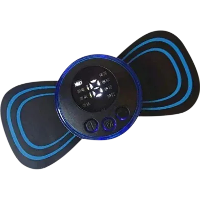 Portable Electric Pain Relax Neck Body Massager With USB Charging Cable - 1 Pc - Rokomari product